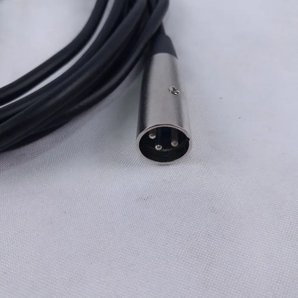 Seismic Audio 10' DMX Cable 3-Pin XLR Male Female Stage Lighting Wire SADMX10